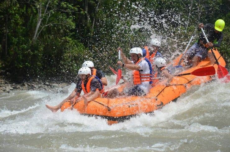 Rafting Jatun River, Ecuador