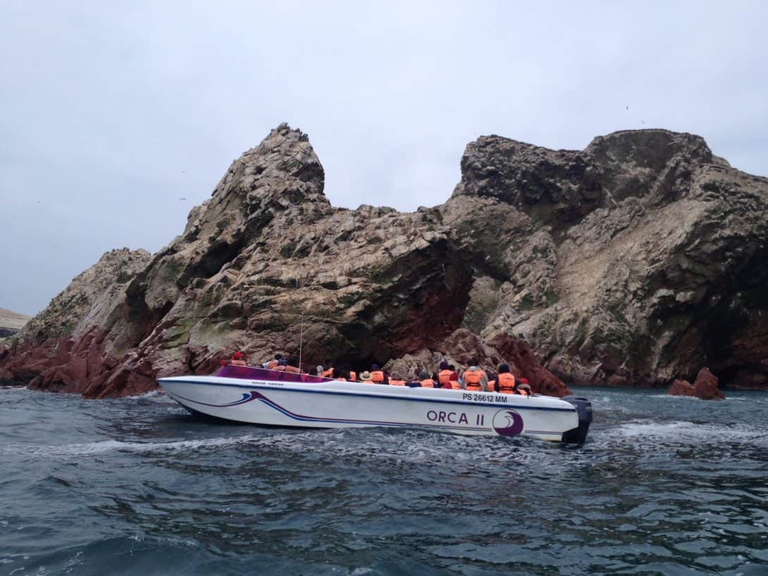 Boat trip to Islas Ballestas from Paracas Peru