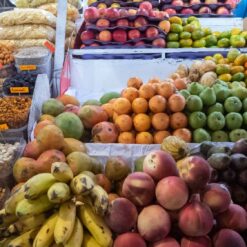A Spread of Fruit at San Pedro Market, Cusco, Peru