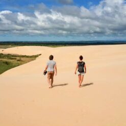 People trekking at Lomas de Arena