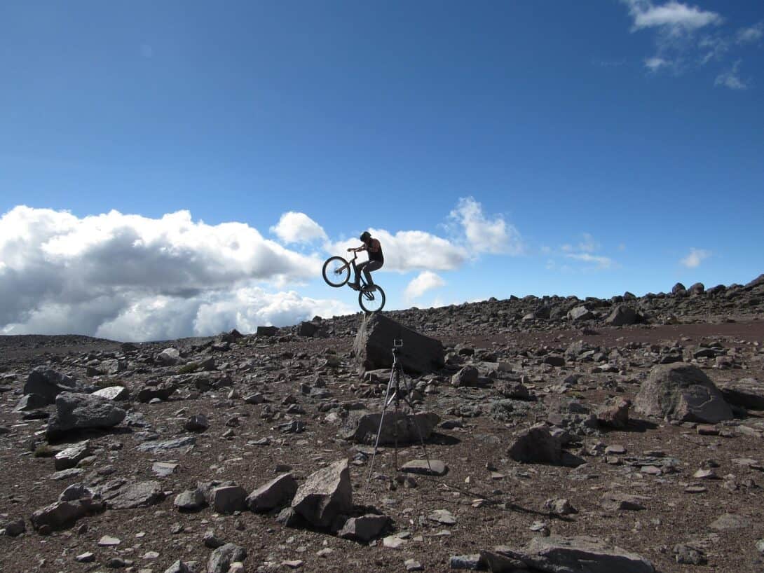 Biking Chimborazo