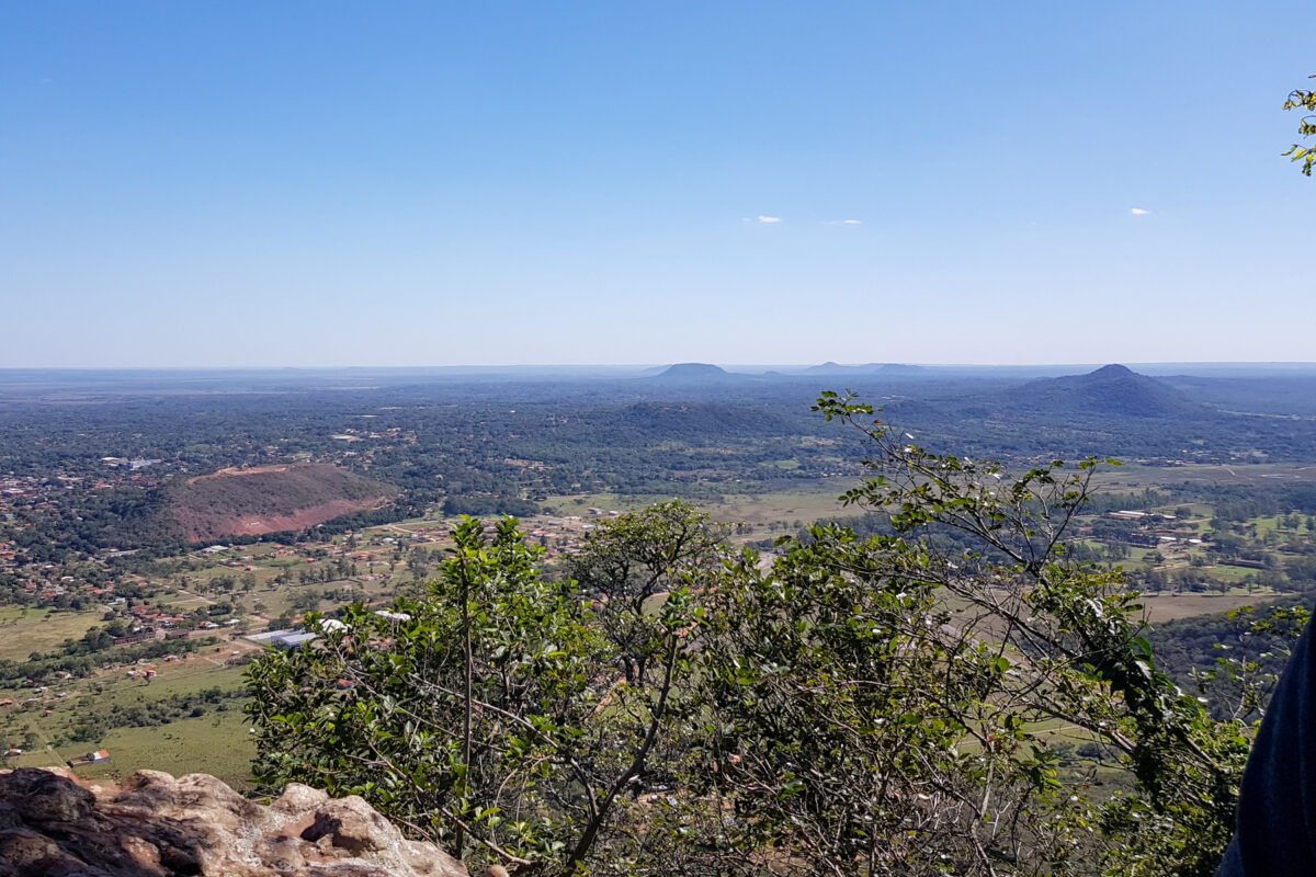 View from Cerro Hû, Paraguari